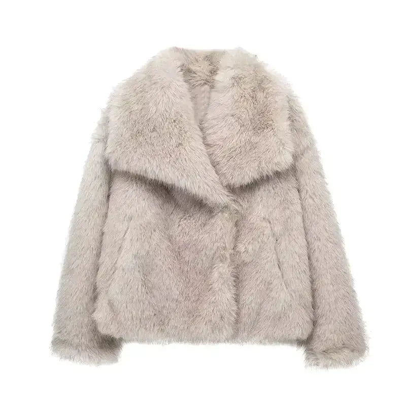 Chic Faux Fur Coat Women - Stylish, Cozy, Versatile Outerwear for Any Occasion