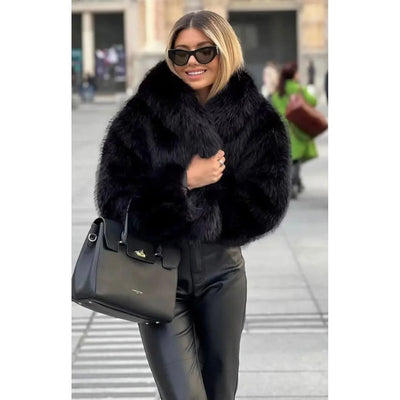 Chic Faux Fur Coat Women - Stylish, Cozy, Versatile Outerwear for Any Occasion