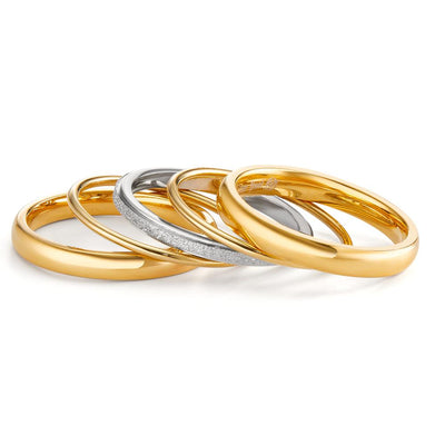 Classic Gold Wedding Ring for Women – Polished Band with Timeless Elegance and Comfort Fit