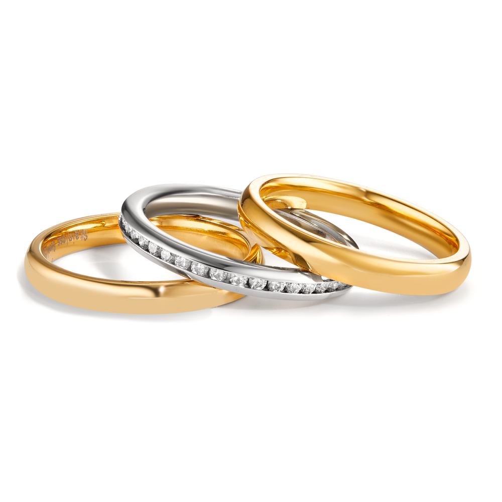 Classic Gold Wedding Ring for Women – Polished Band with Timeless Elegance and Comfort Fit
