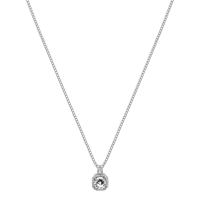 Elegant Gold Necklace with Diamond Accents and Center Stone – Timeless Pendant Jewelry for Special Occasions 1