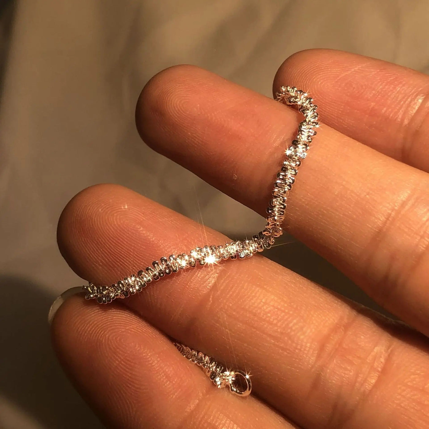 Minimalist Sterling Silver Bracelet for Women – Elegant Water-Inspired Design for Everyday Wear