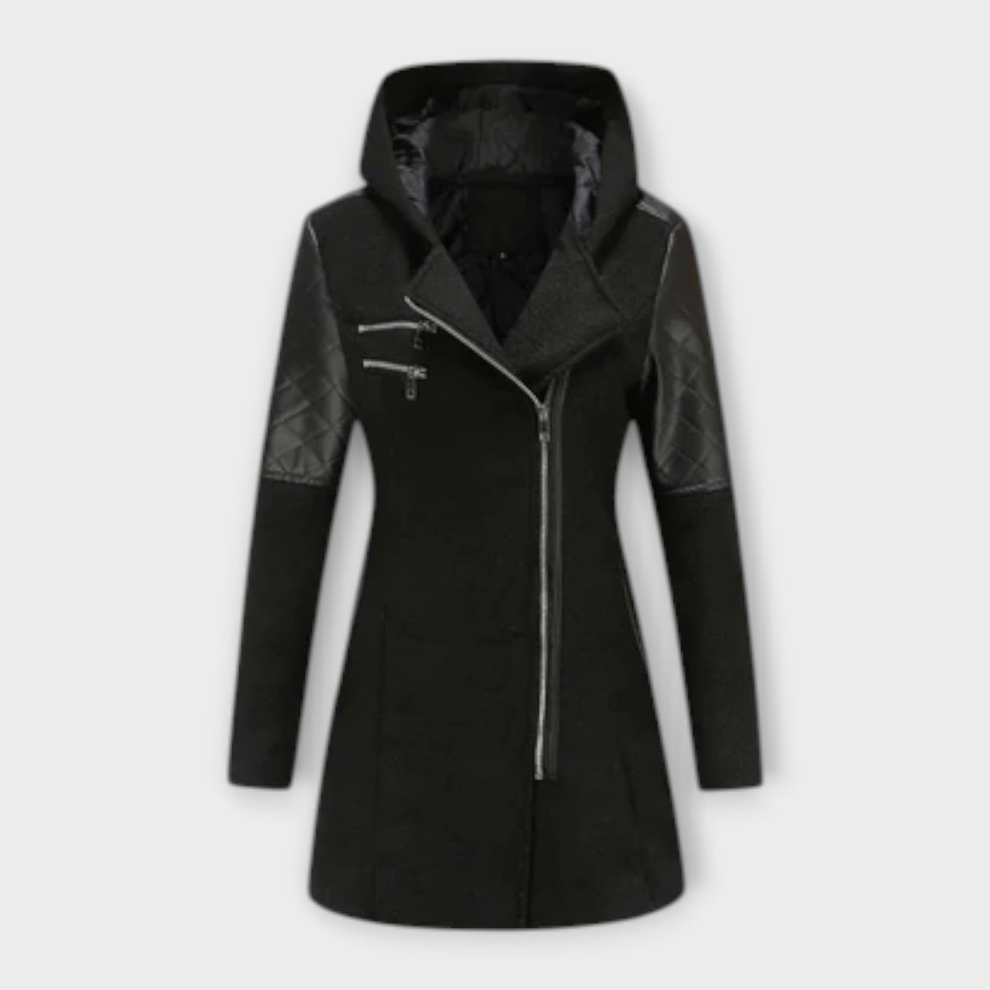 Rosemary Winter Coat for Women - Fleece Lining, Wind Protection, Stylish Fit