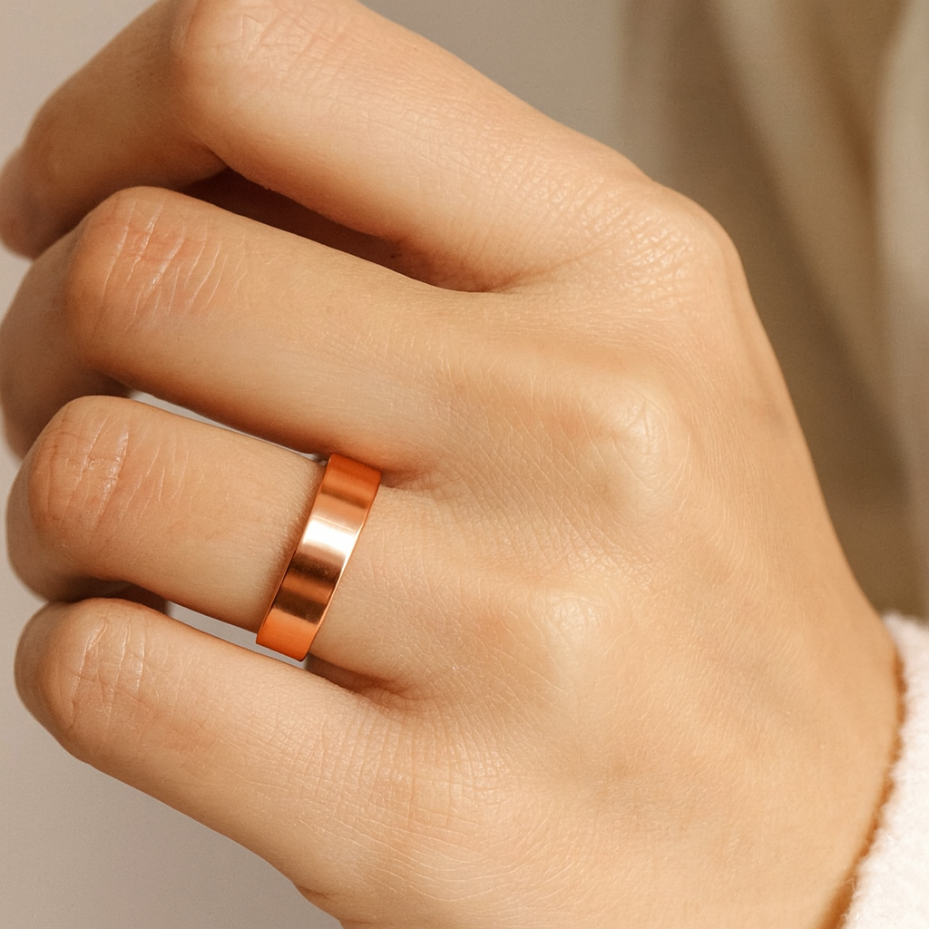Stainless Steel Magnetic Therapy Ring for Detox and Swelling Relief – Adjustable Magnetic Healing Ring for Improved Blood Circulation